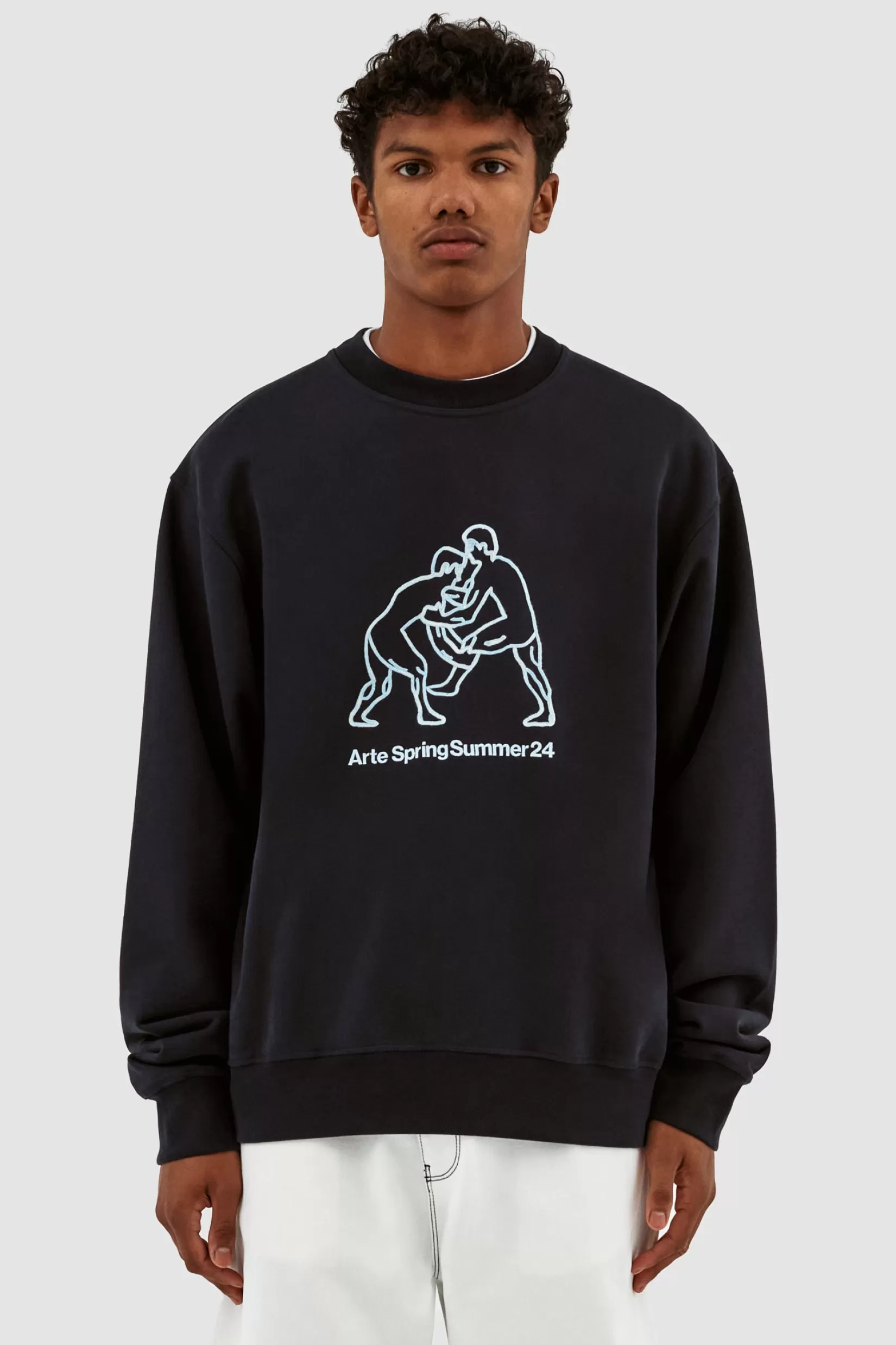 Sale Carlos Fighters Crewneck Sweaters