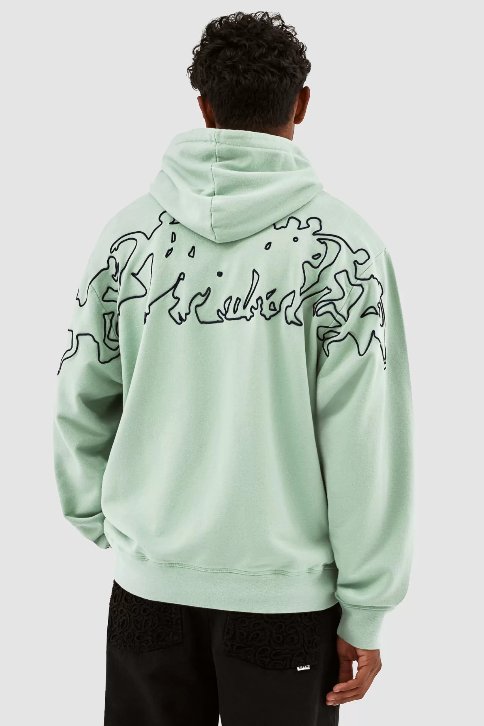 Cheap Hank Back Multi Runner Sweats à capuche